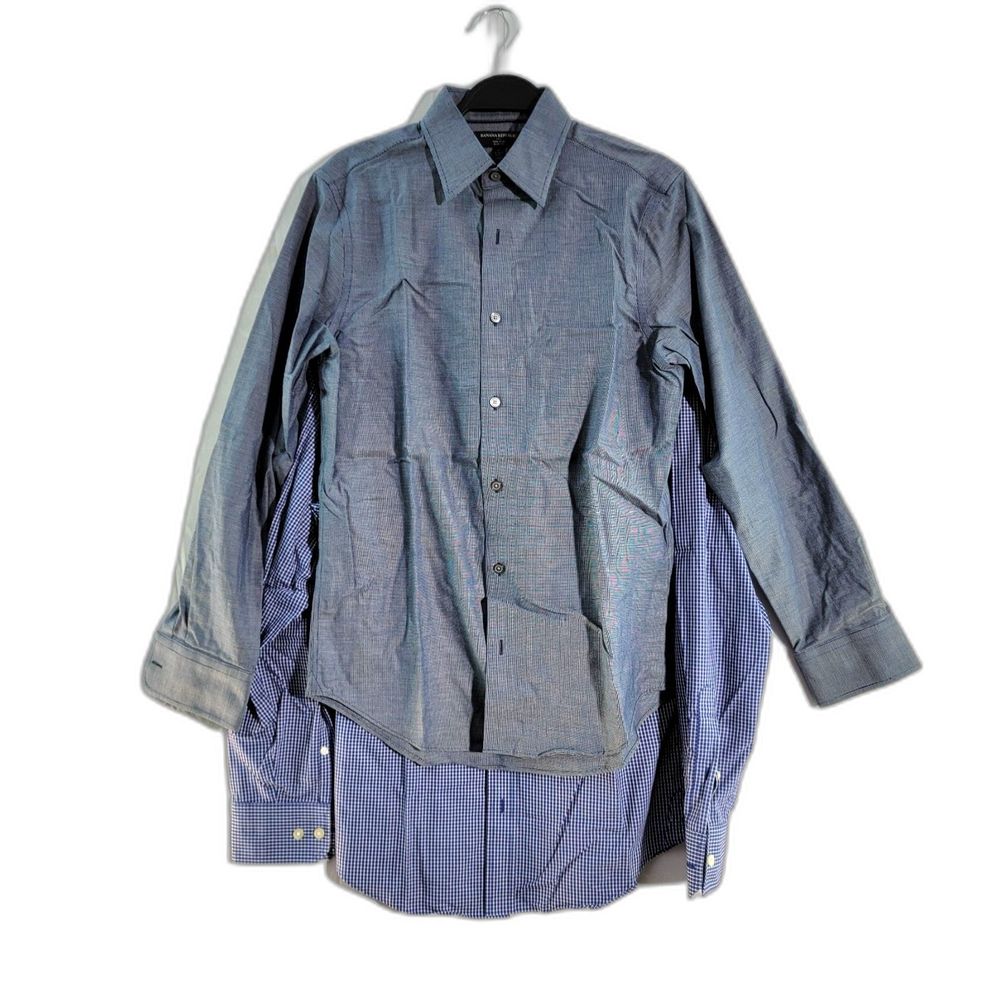 Banana Republic Blue 100% Cotton Long Sleeve ButtonDown Shirt Slim Fit Men Small